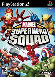 Box cover for Marvel Super Hero Squad on the Sony Playstation 2.