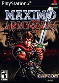 Box cover for Maximo Vs Army Of Zin on the Sony Playstation 2.