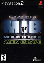 Box cover for Men In Black 2 - Alien Escape on the Sony Playstation 2.