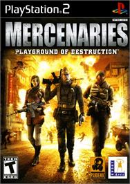 Box cover for Mercenaries - Playground of Destruction on the Sony Playstation 2.