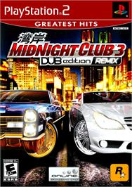 Box cover for Midnight Club 3 - Dub Edition Remix on the Sony Playstation 2.