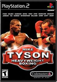 Box cover for Mike Tyson Heavyweight Boxing on the Sony Playstation 2.