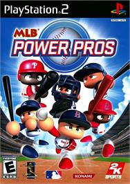 Box cover for Mlb Power Pros on the Sony Playstation 2.