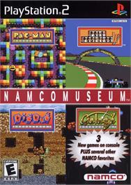 Box cover for Namco Museum on the Sony Playstation 2.