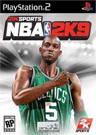 Box cover for Nba 2k9 on the Sony Playstation 2.