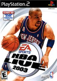 Box cover for Nba Live 2003 on the Sony Playstation 2.