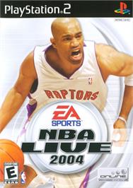 Box cover for Nba Live 2004 on the Sony Playstation 2.