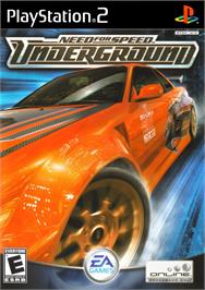 Box cover for Need For Speed Underground on the Sony Playstation 2.