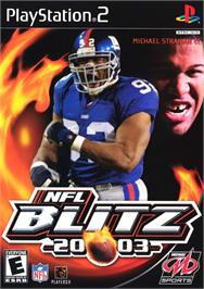 Box cover for Nfl Blitz 2003 on the Sony Playstation 2.