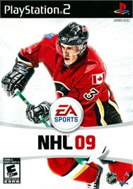 Box cover for Nhl 09 on the Sony Playstation 2.