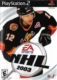 Box cover for Nhl 2003 on the Sony Playstation 2.