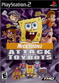 Box cover for Nickelodeon SpongeBob and Friends - Attack of the Toybots on the Sony Playstation 2.