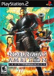 Box cover for Nobunaga's Ambition - Iron Triangle on the Sony Playstation 2.