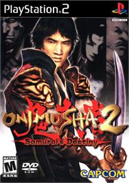Box cover for Onimusha 2 - Samurai's Destiny on the Sony Playstation 2.