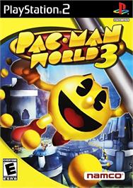 Box cover for Pac-man World 3 on the Sony Playstation 2.