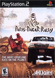Box cover for Paris-dakar Rally on the Sony Playstation 2.