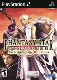 Box cover for Phantasy Star Universe - Ambition of the Illuminus on the Sony Playstation 2.