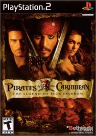 Box cover for Pirates of the Caribbean - The Legend of Jack Sparrow on the Sony Playstation 2.