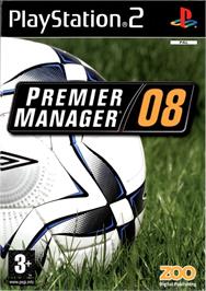 Box cover for Premier Manager 08 on the Sony Playstation 2.