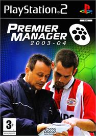 Box cover for Premier Manager 2003-04 on the Sony Playstation 2.