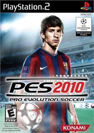 Box cover for Pro Evolution Soccer 2010 on the Sony Playstation 2.
