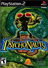 Box cover for Psychonauts on the Sony Playstation 2.