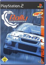 Box cover for Rally Championship on the Sony Playstation 2.