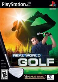 Box cover for Real World Golf on the Sony Playstation 2.