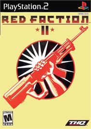 Box cover for Red Faction 2 on the Sony Playstation 2.