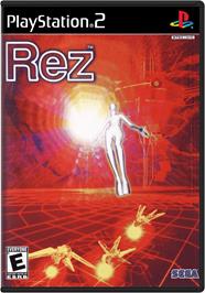 Box cover for Rez on the Sony Playstation 2.