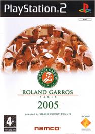 Box cover for Roland Garros 2005 Powered By Smash Court Tennis on the Sony Playstation 2.