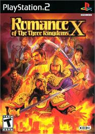 Box cover for Romance Of The Three Kingdoms X on the Sony Playstation 2.