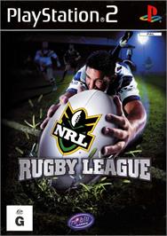 Box cover for Rugby League on the Sony Playstation 2.