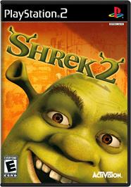 Box cover for Shrek 2 on the Sony Playstation 2.
