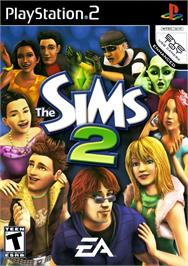 Box cover for Sims 2, The on the Sony Playstation 2.
