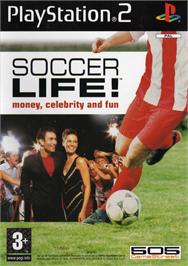 Box cover for Soccer Life! on the Sony Playstation 2.