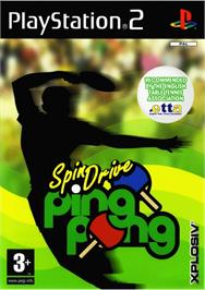 Box cover for Spindrive Ping Pong on the Sony Playstation 2.
