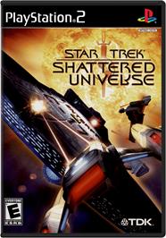 Box cover for Star Trek Shattered Universe on the Sony Playstation 2.