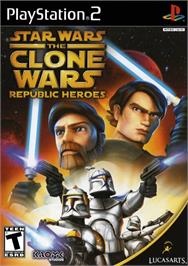 Box cover for Star Wars The Clone Wars - Les Héros De La République on the Sony Playstation 2.