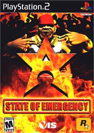 Box cover for State Of Emergency on the Sony Playstation 2.