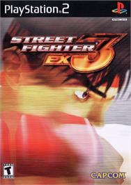 Box cover for Street Fighter Ex3 on the Sony Playstation 2.