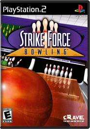 Box cover for Strike Force Bowling on the Sony Playstation 2.