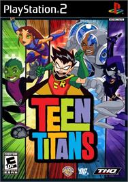 Box cover for Teen Titans on the Sony Playstation 2.