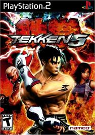 Box cover for Tekken 5 on the Sony Playstation 2.