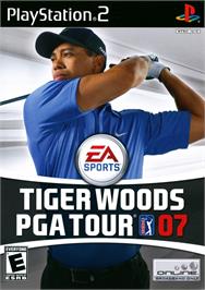 Box cover for Tiger Woods Pga Tour 07 on the Sony Playstation 2.