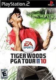 Box cover for Tiger Woods Pga Tour 10 on the Sony Playstation 2.