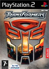 Box cover for Transformers on the Sony Playstation 2.