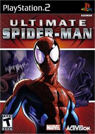 Box cover for Ultimate Spider-man on the Sony Playstation 2.
