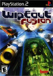 Box cover for Wipeout Fusion on the Sony Playstation 2.