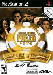 Box cover for World Series Of Poker - Tournament Of Champions 2007 Edition on the Sony Playstation 2.
